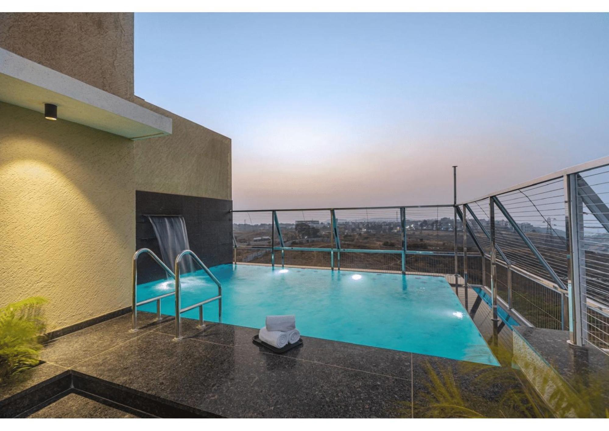 Mountain Glory 8Bhk By Tensorstays, Pool & Theater Igatpuri Kültér fotó
